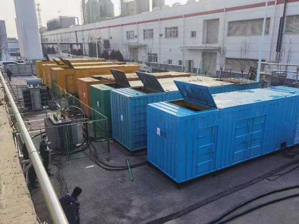 沙坪坝柴油发电机出租案例展示